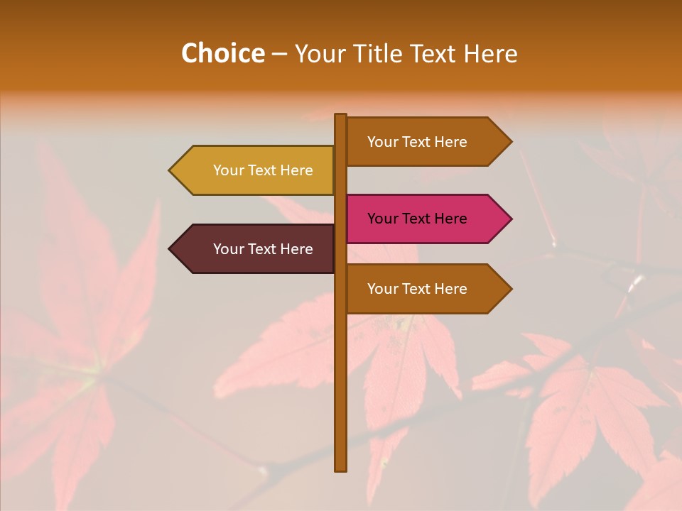 Background Red Transparent PowerPoint Template