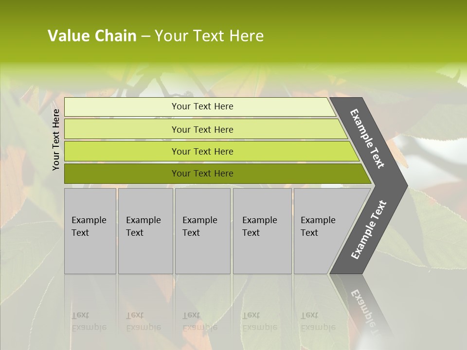 Light Forest Leaf PowerPoint Template