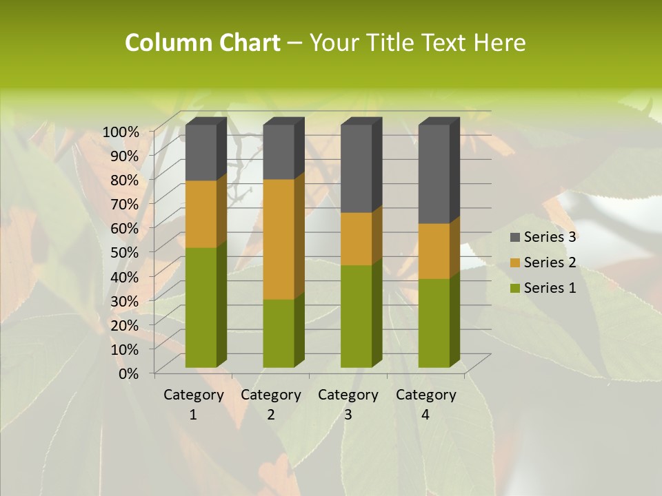 Light Forest Leaf PowerPoint Template