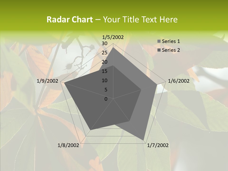 Light Forest Leaf PowerPoint Template
