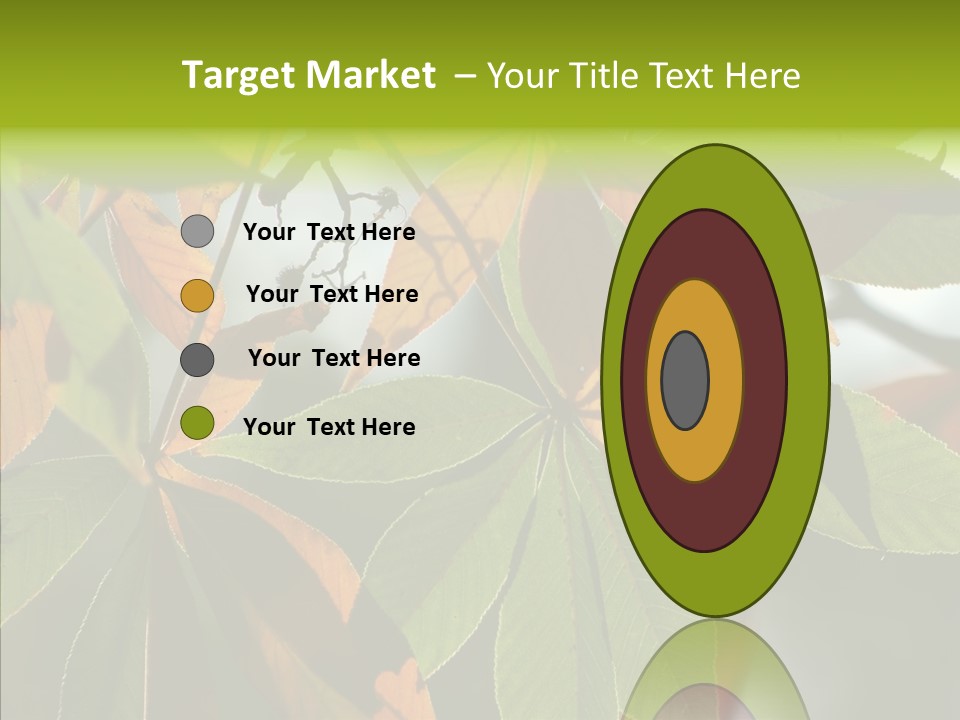 Light Forest Leaf PowerPoint Template