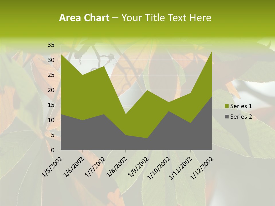 Light Forest Leaf PowerPoint Template