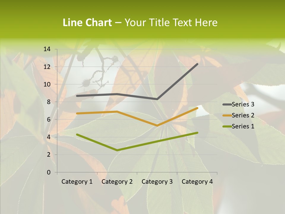 Light Forest Leaf PowerPoint Template