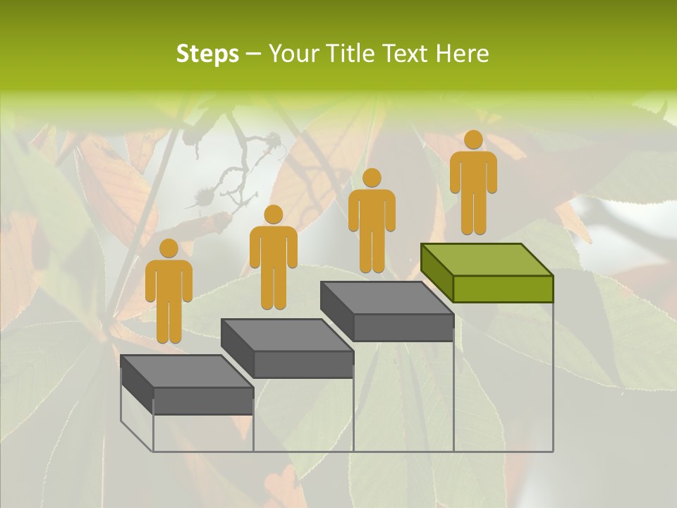 Light Forest Leaf PowerPoint Template