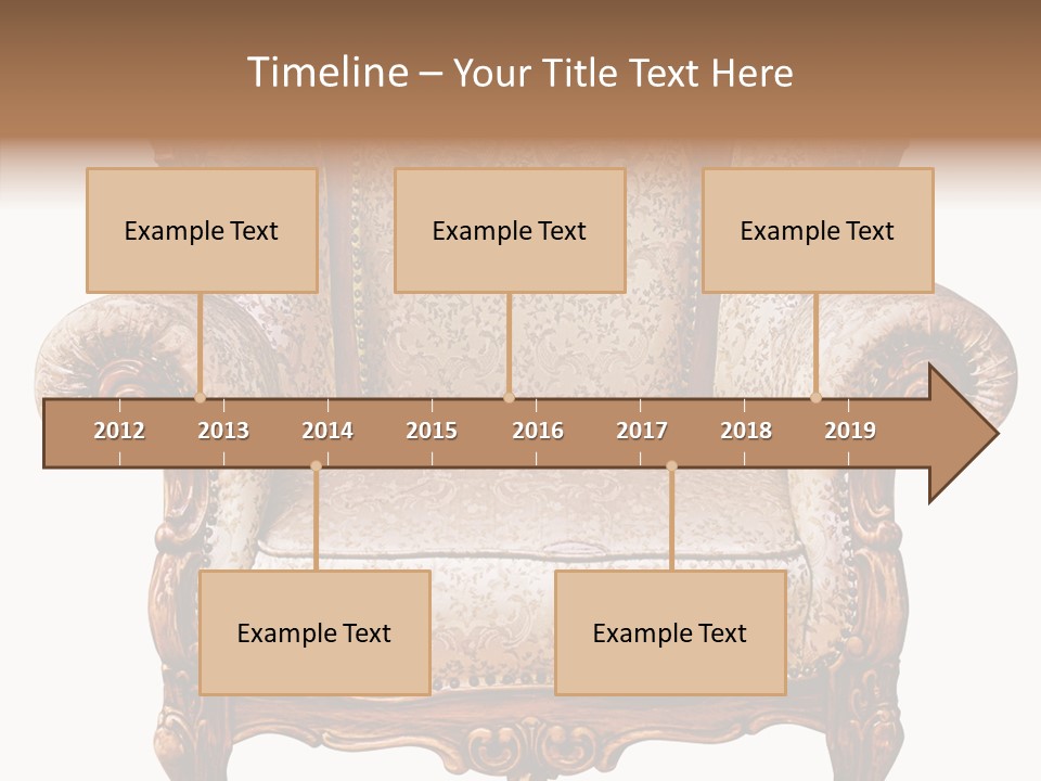 Seat Rendered Black PowerPoint Template