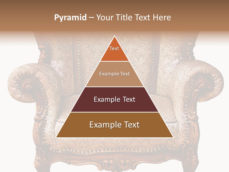 Seat Rendered Black PowerPoint Template