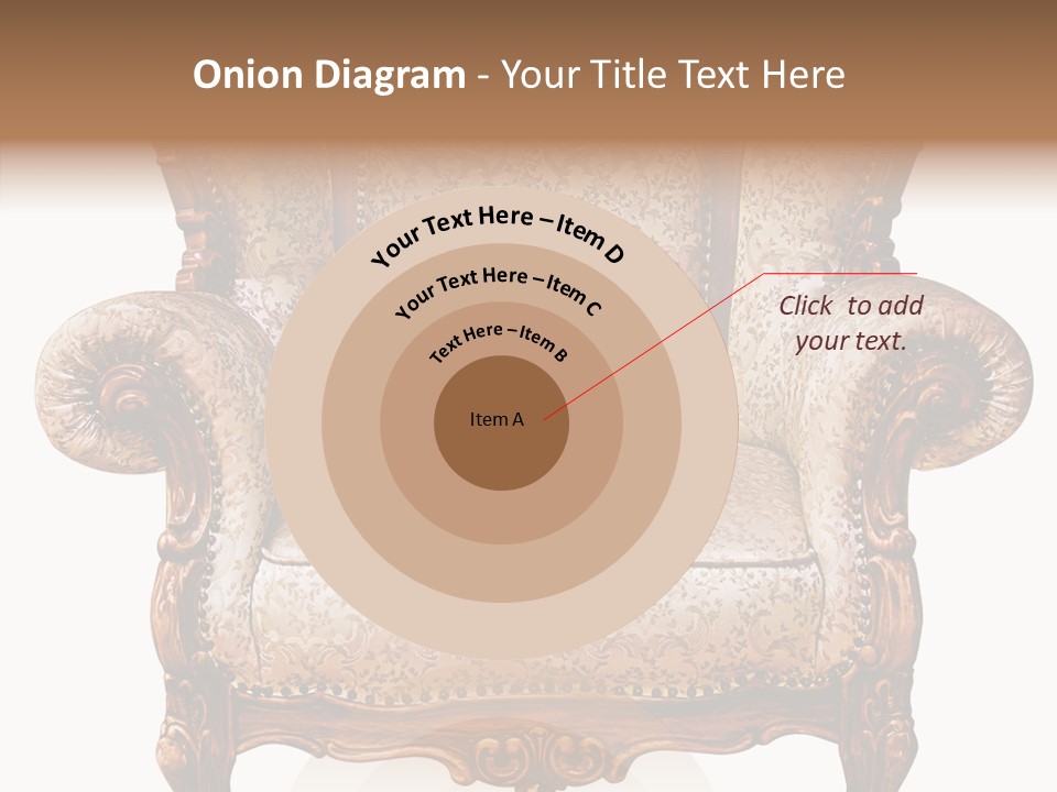 Seat Rendered Black PowerPoint Template