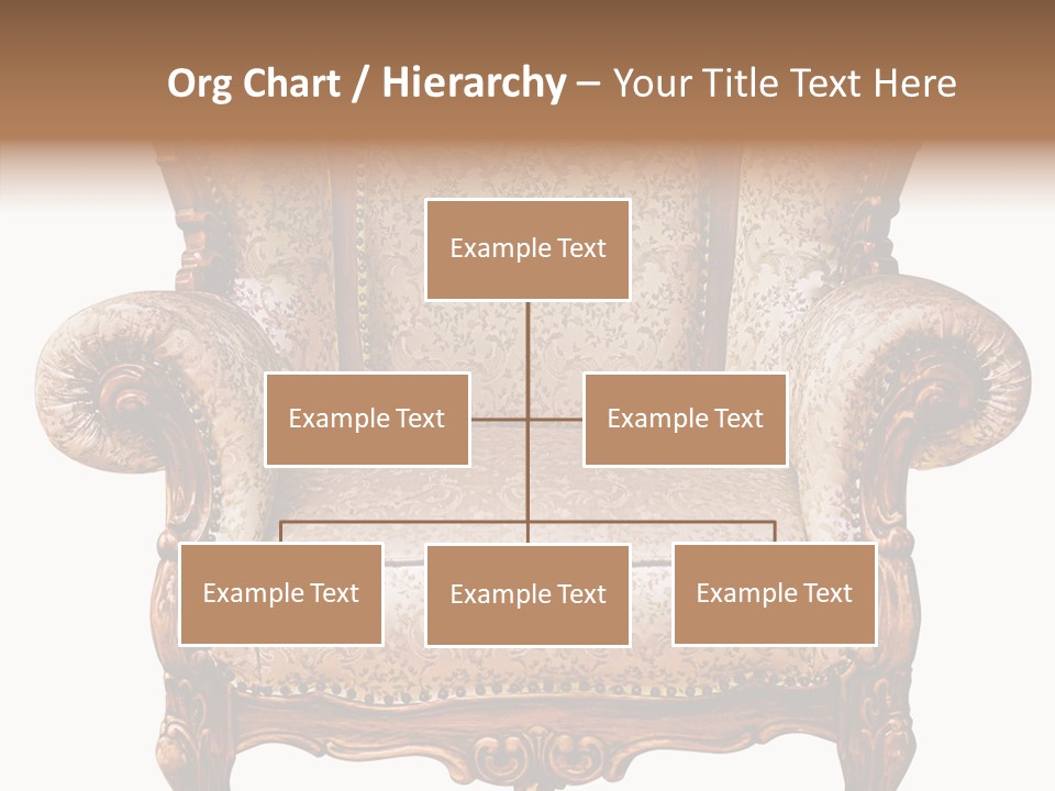 Seat Rendered Black PowerPoint Template