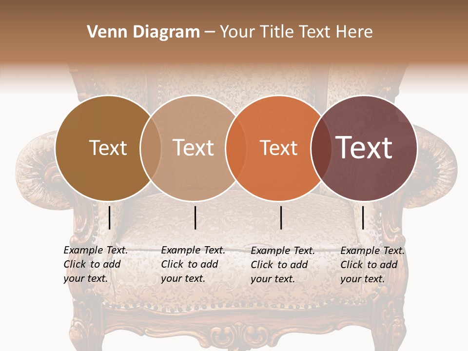 Seat Rendered Black PowerPoint Template