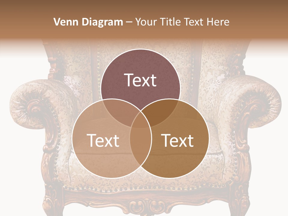 Seat Rendered Black PowerPoint Template