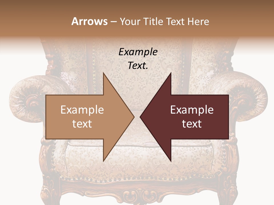Seat Rendered Black PowerPoint Template