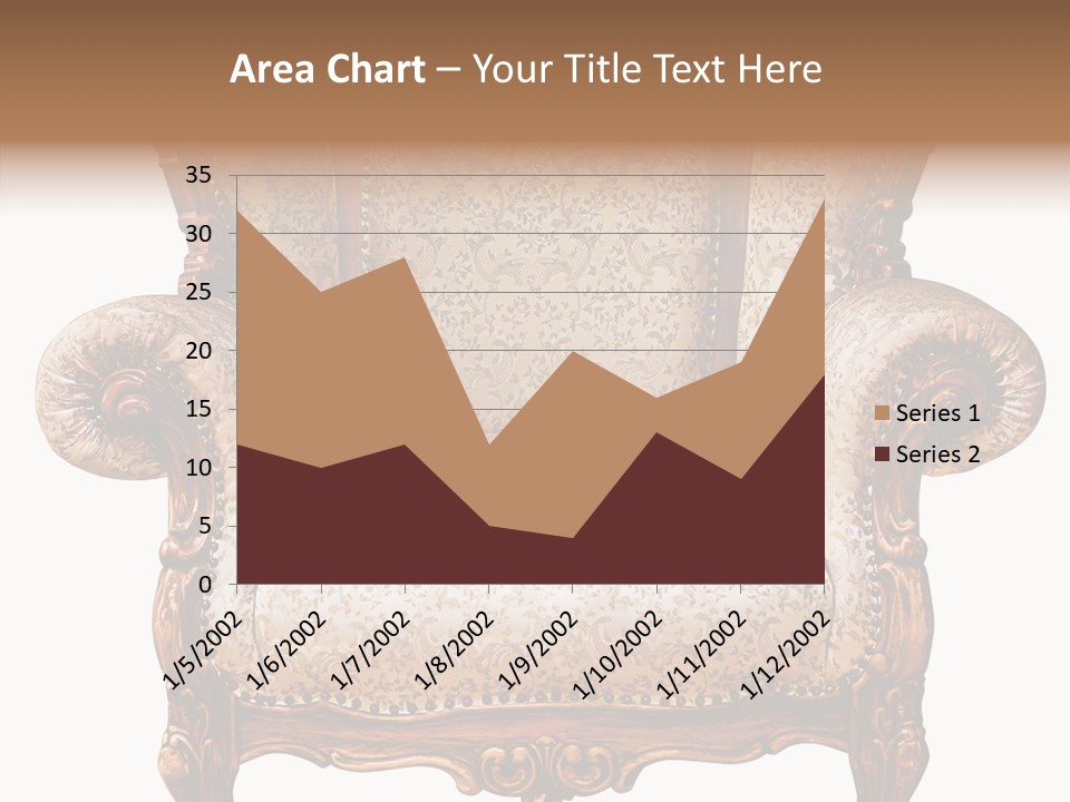 Seat Rendered Black PowerPoint Template