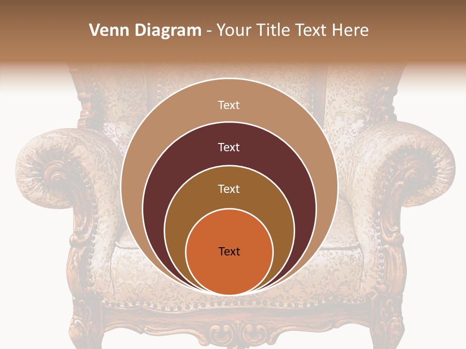 Seat Rendered Black PowerPoint Template