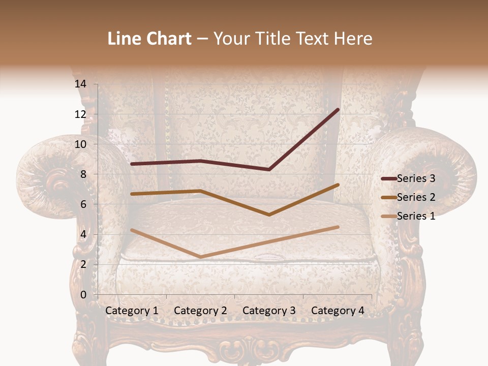 Seat Rendered Black PowerPoint Template