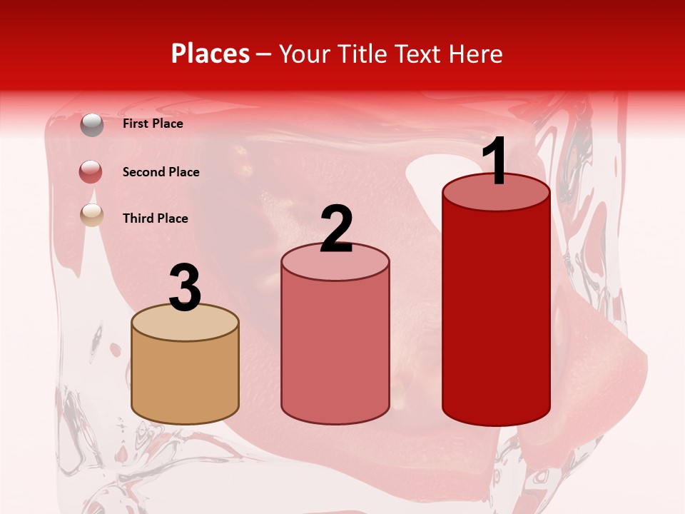 Transparent White Eating PowerPoint Template