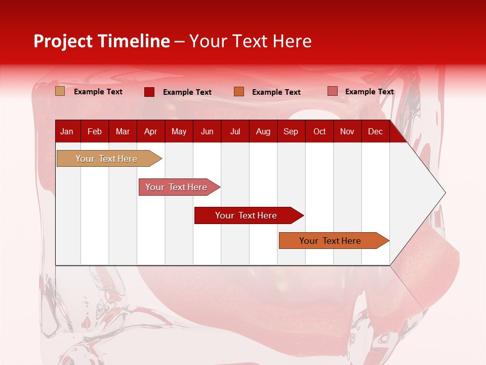 Transparent White Eating PowerPoint Template