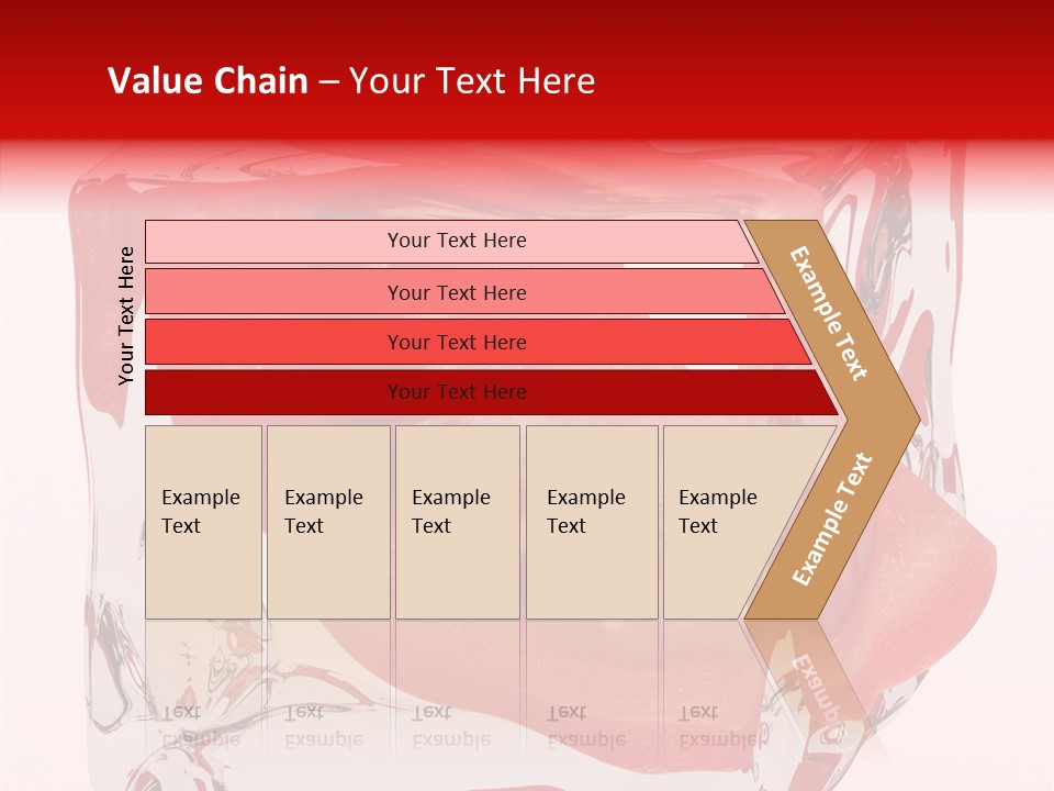 Transparent White Eating PowerPoint Template