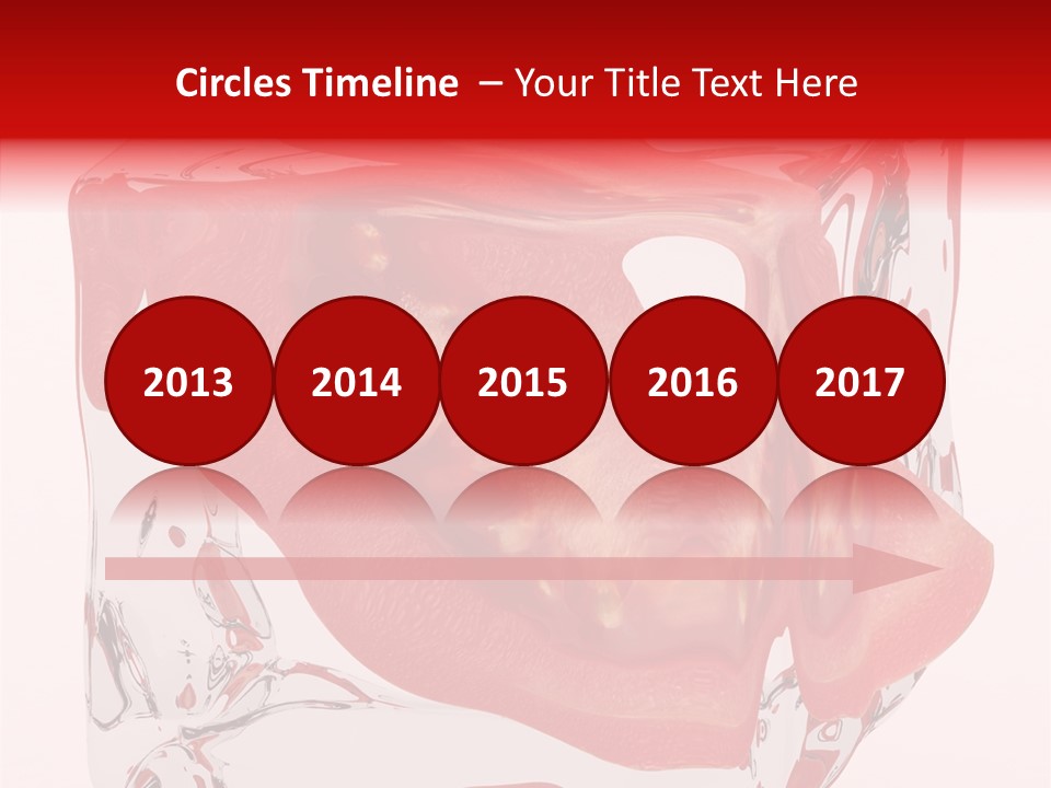 Transparent White Eating PowerPoint Template