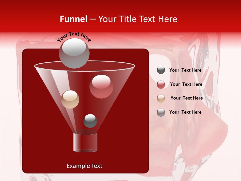 Transparent White Eating PowerPoint Template