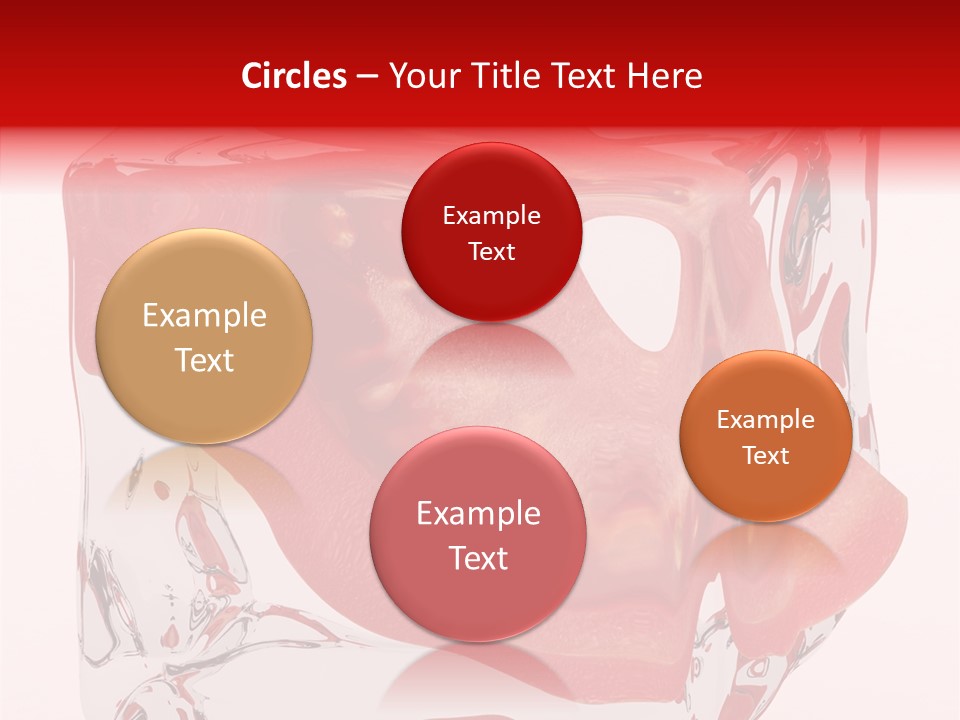 Transparent White Eating PowerPoint Template