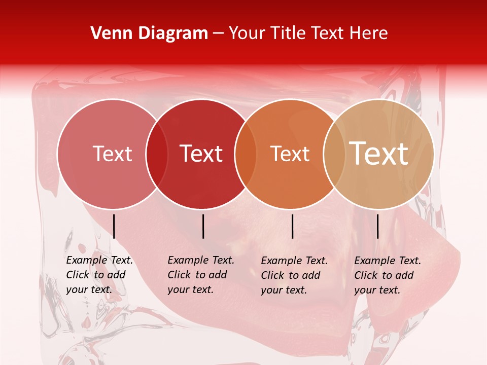 Transparent White Eating PowerPoint Template