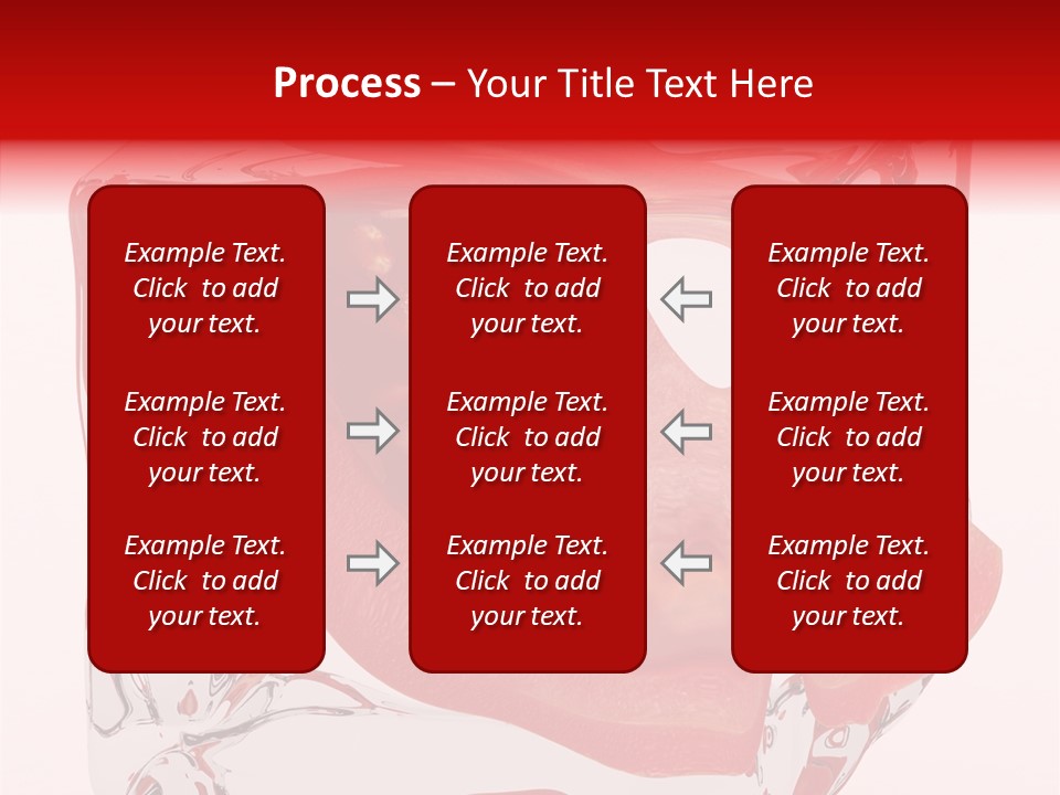 Transparent White Eating PowerPoint Template