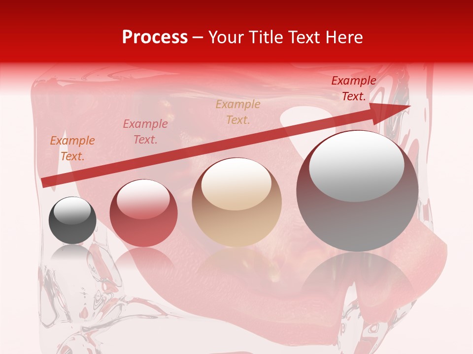 Transparent White Eating PowerPoint Template