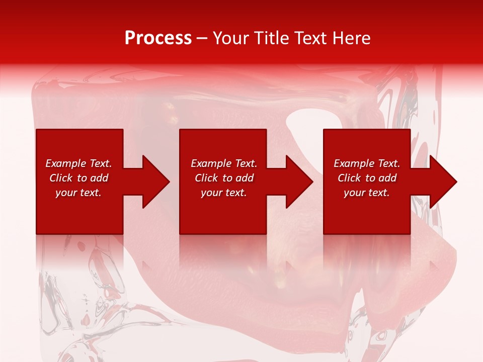 Transparent White Eating PowerPoint Template