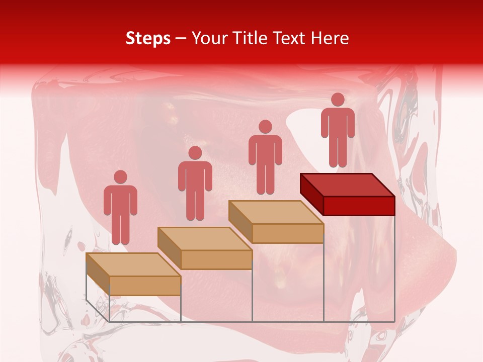 Transparent White Eating PowerPoint Template