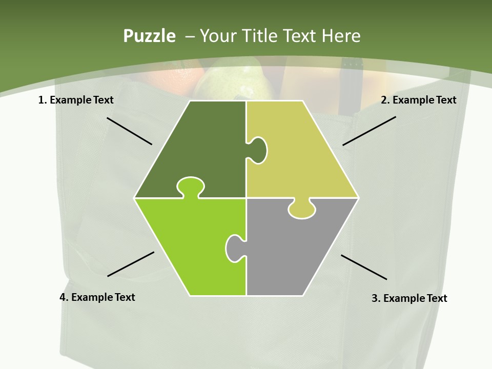 Celery Banana Green PowerPoint Template