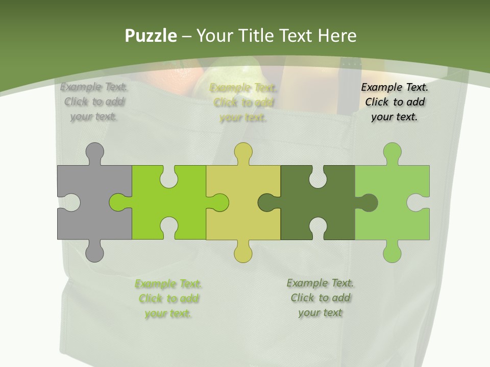 Celery Banana Green PowerPoint Template