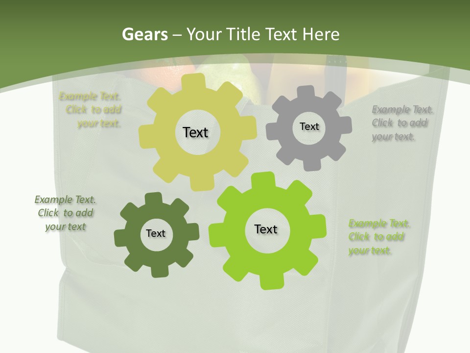 Celery Banana Green PowerPoint Template