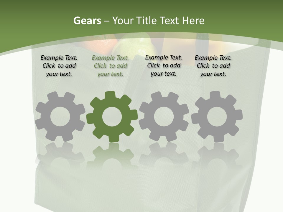 Celery Banana Green PowerPoint Template