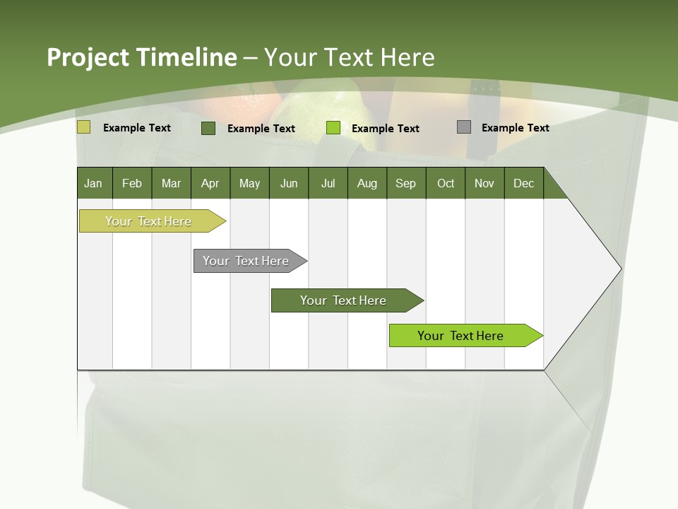 Celery Banana Green PowerPoint Template