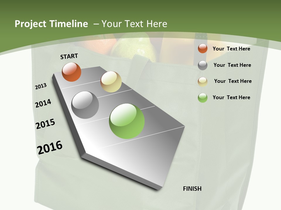 Celery Banana Green PowerPoint Template