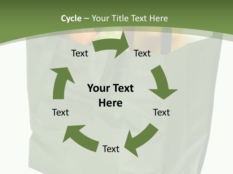 Celery Banana Green PowerPoint Template