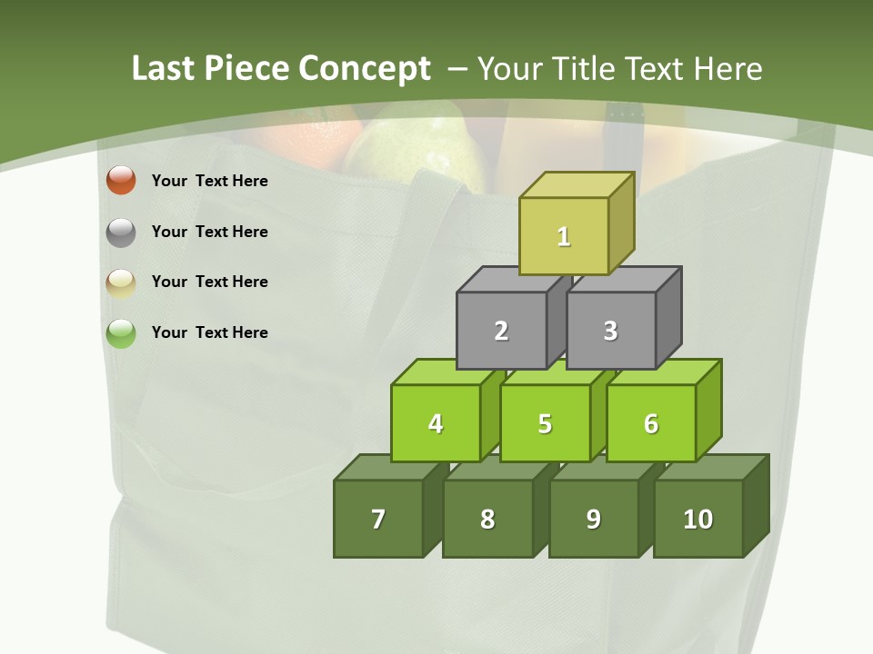 Celery Banana Green PowerPoint Template