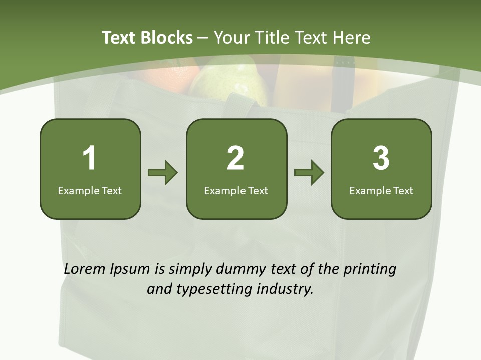 Celery Banana Green PowerPoint Template