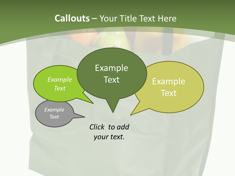 Celery Banana Green PowerPoint Template