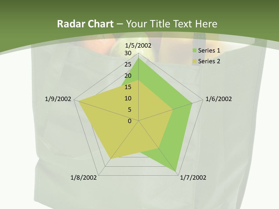 Celery Banana Green PowerPoint Template