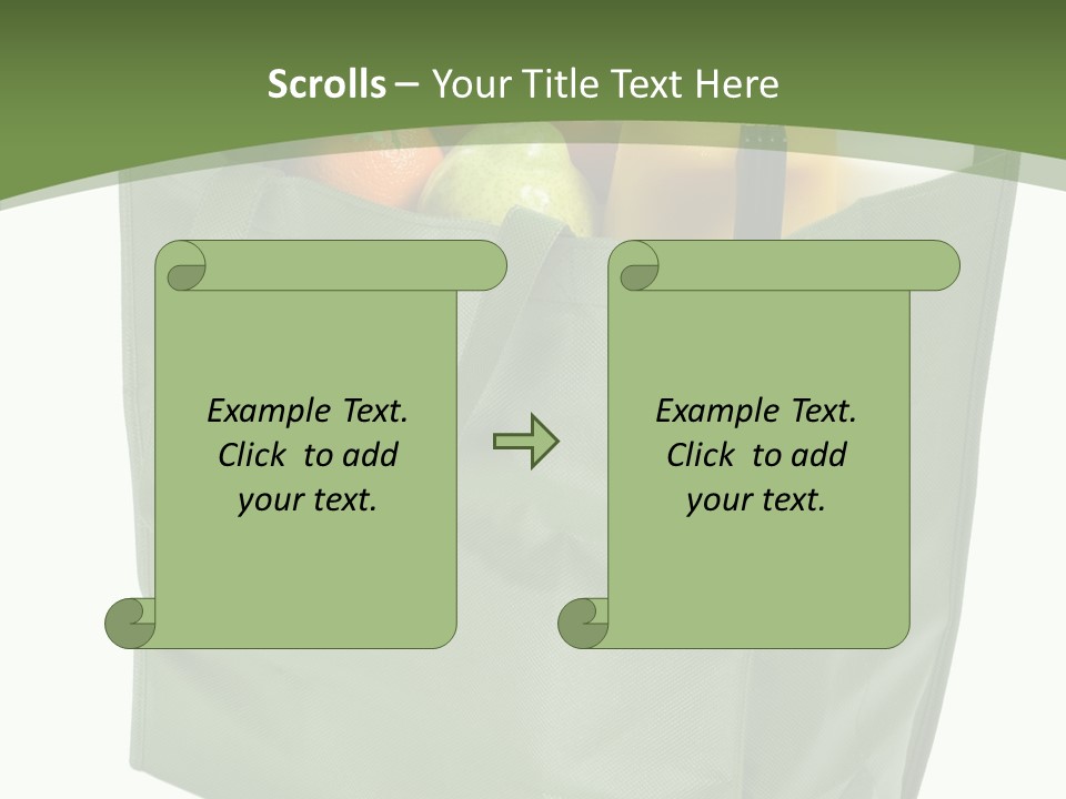 Celery Banana Green PowerPoint Template