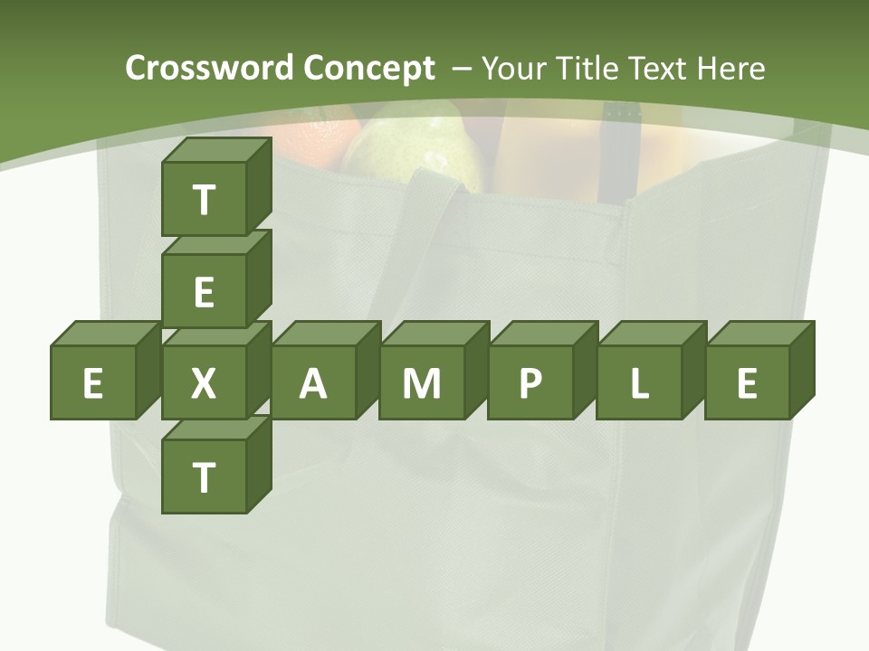 Celery Banana Green PowerPoint Template