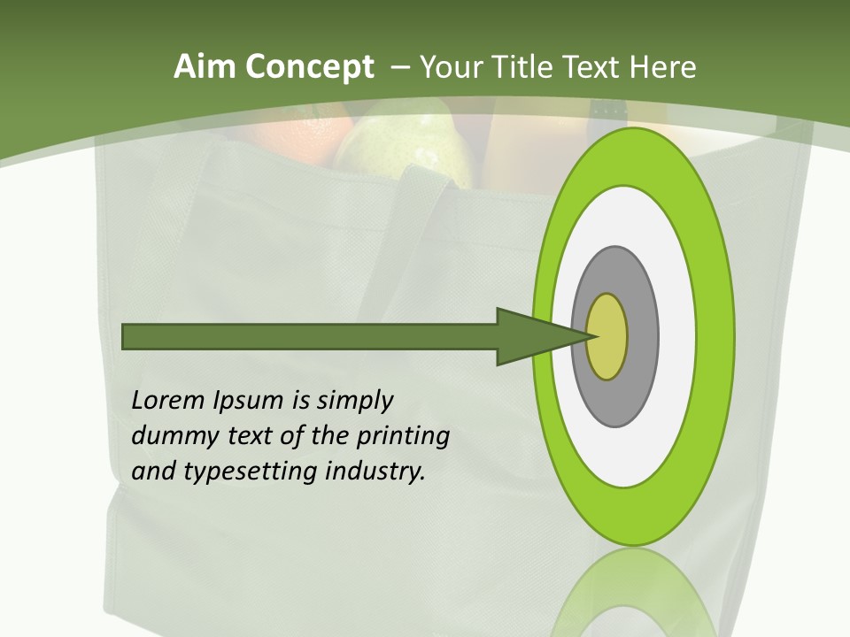 Celery Banana Green PowerPoint Template