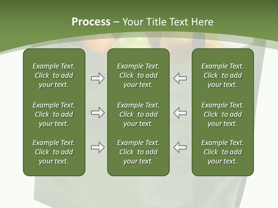 Celery Banana Green PowerPoint Template
