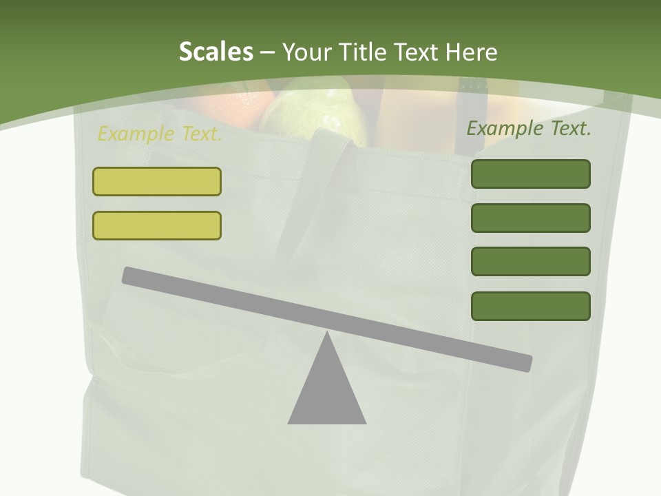Celery Banana Green PowerPoint Template