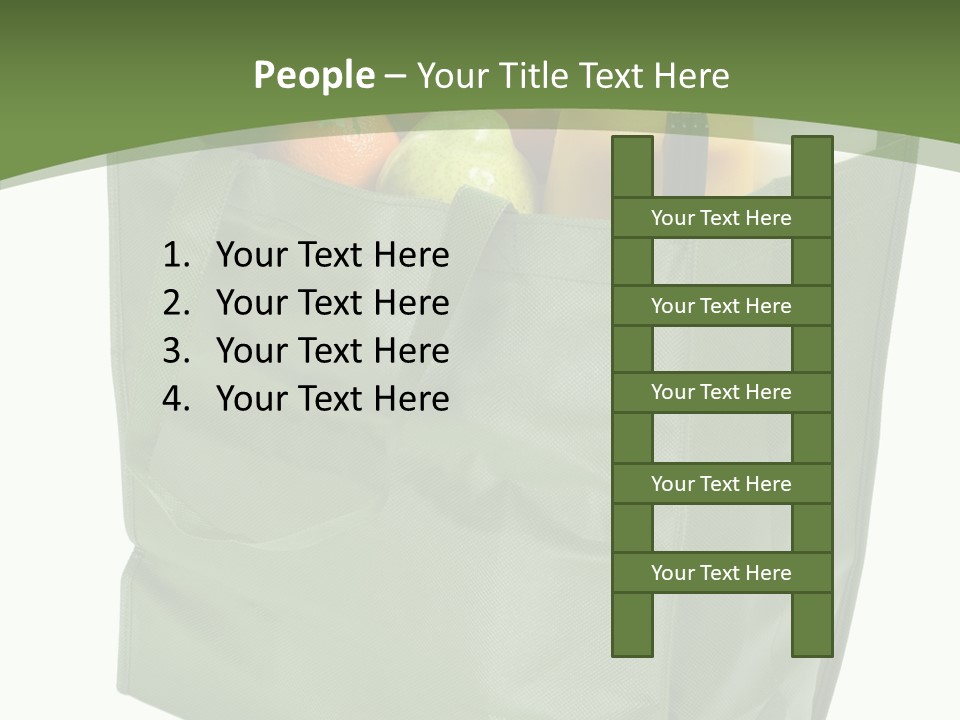 Celery Banana Green PowerPoint Template