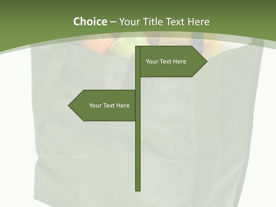 Celery Banana Green PowerPoint Template