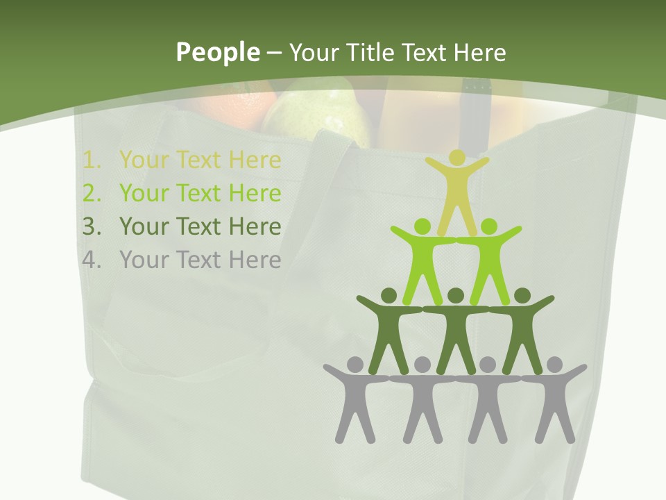 Celery Banana Green PowerPoint Template