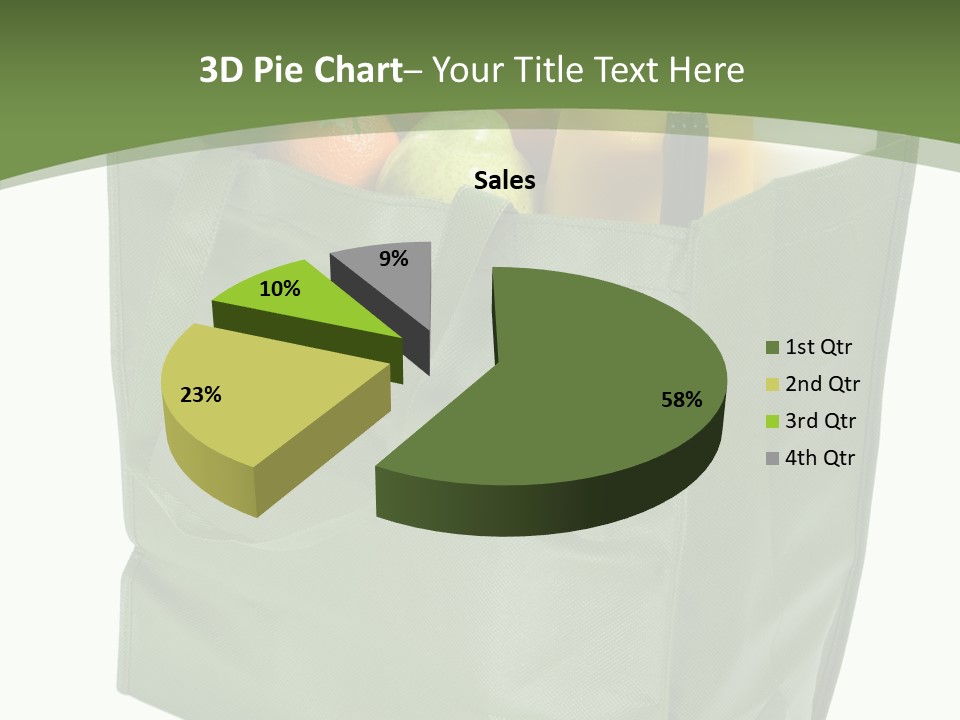 Celery Banana Green PowerPoint Template