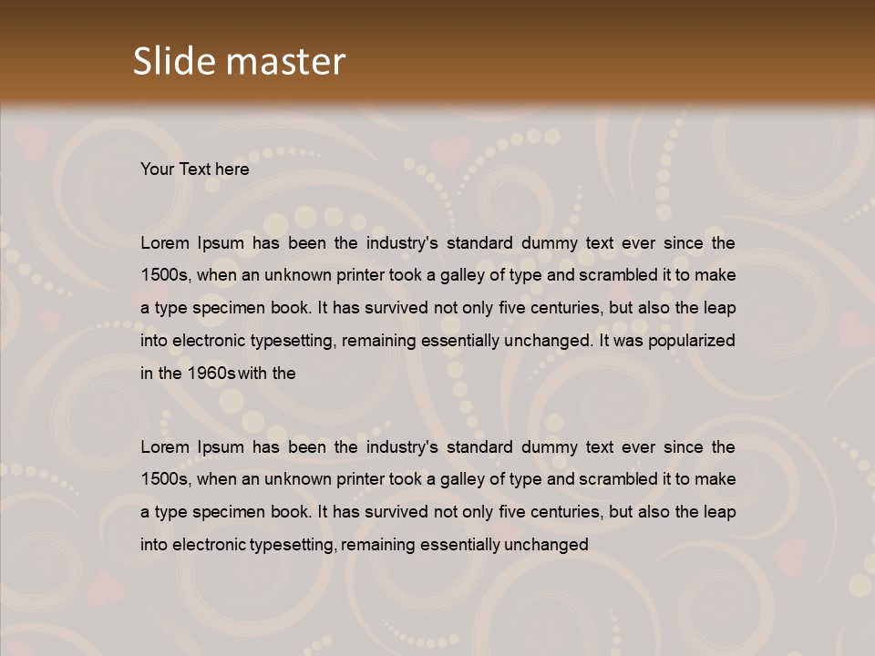 Design Clipart Creative PowerPoint Template